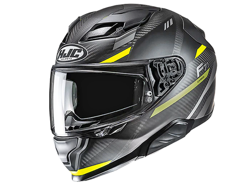 Купить Мотошлем Интеграл HJC F71 Carbon Esira MC3HSF / Серо-зеленый