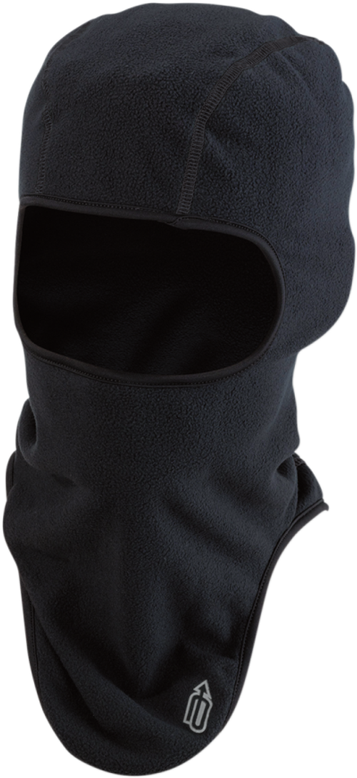 Fleece Balaclava / Черный-зеленый