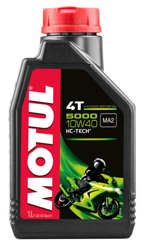 Моторное масло MOTUL 5000 4T SAE 10W40