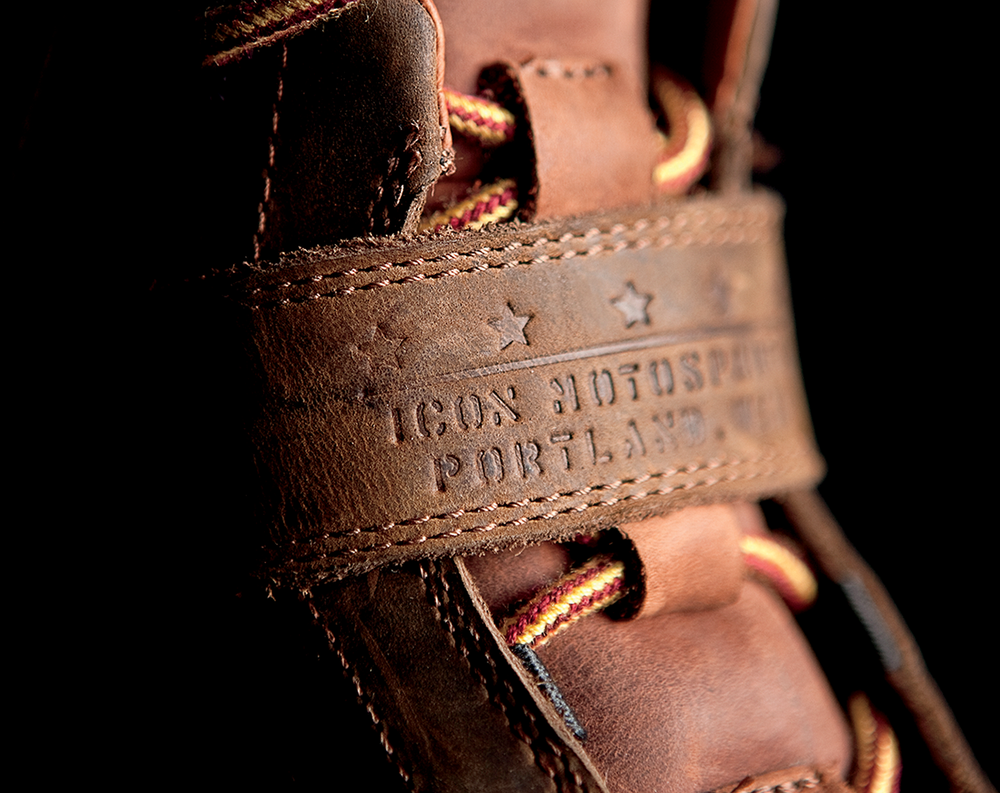 Мотоботы - ICON 1000 TRUANT (коричневые)