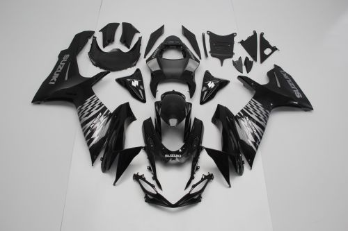 Комплект пластика для мотоцикла Suzuki GSX-R600/750 11-15 Черно-Серый