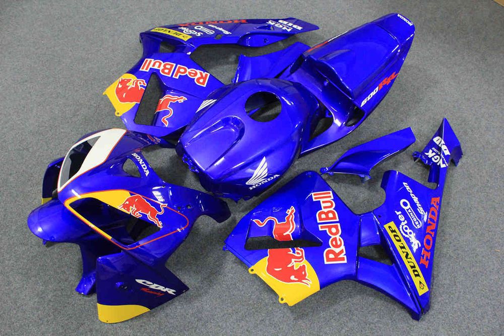 Комплект пластика для мотоцикла Honda CBR 600 RR 05-06 RedBull синий