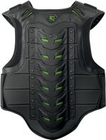 Мотожилет - ICON STRYKER VEST (черный с зеленым)