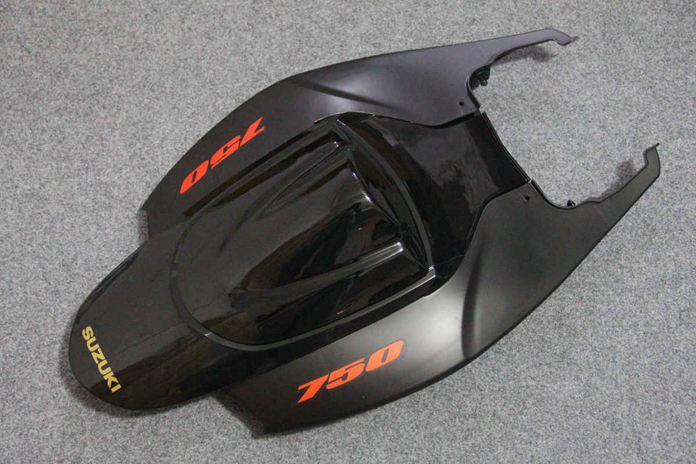 Комплект пластика для мотоцикла Suzuki GSX-R600/750 06-07 Черный с Золотыми наклейками COLOR+