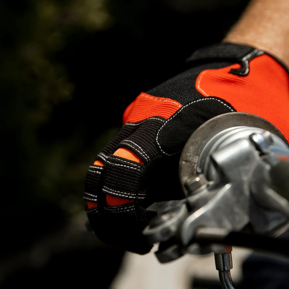 Moto Gloves / Черно-оранжевый