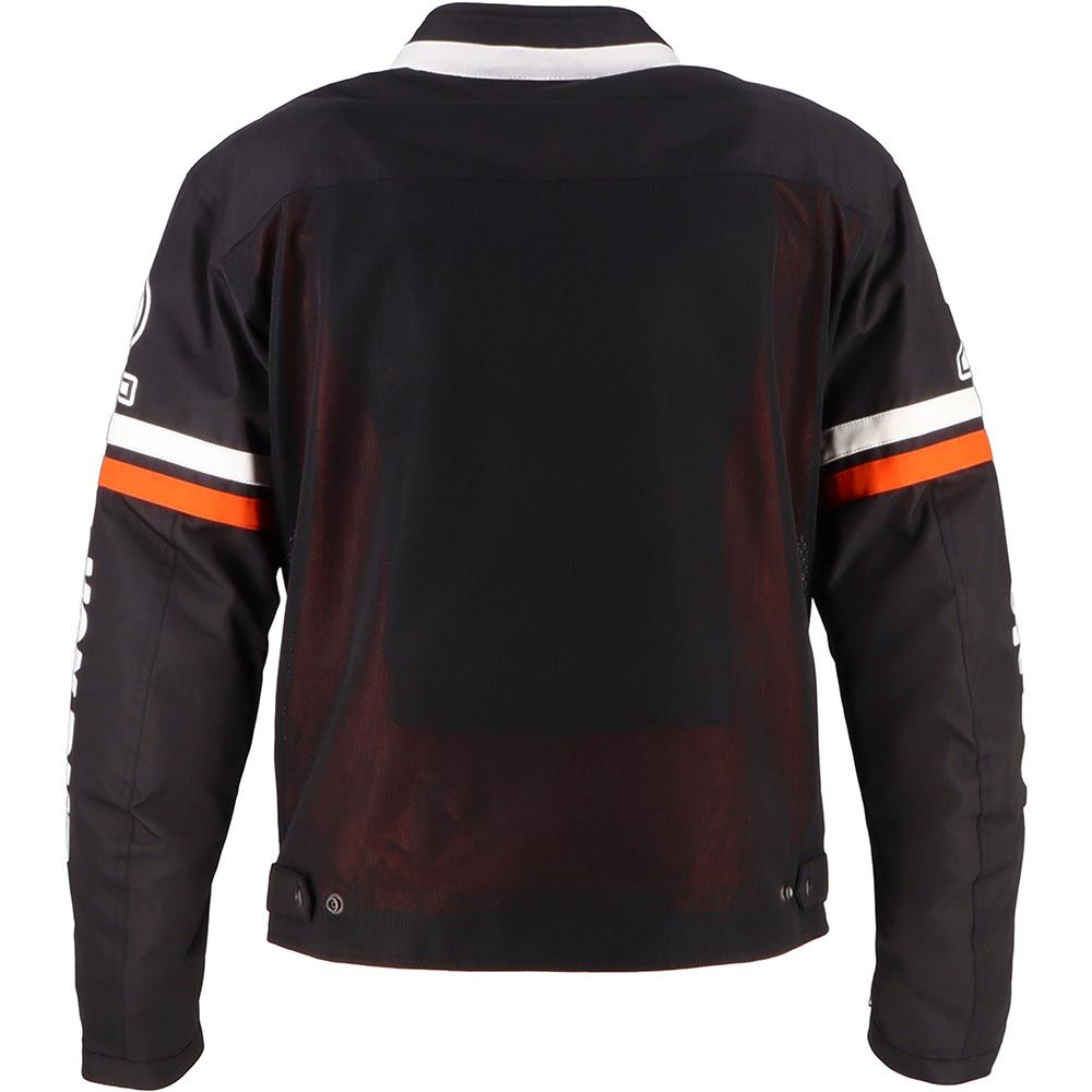 Von Dutch - California Men Air Mesh Jacket / Черно-оранжевый