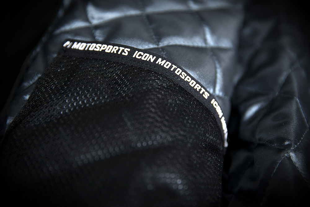 Мотокуртка - ICON OVERLORD (текстиль, оранжевая)