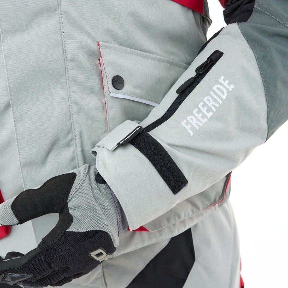 Эндуро Freeride / Серо-красный