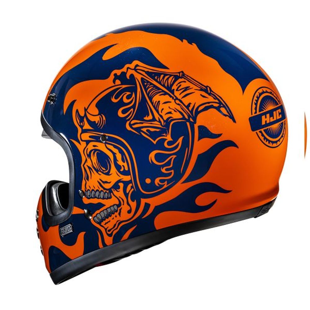 V60 Flame MC27 / Сине-оранжевый