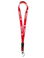 Шнурок на шею для ключа Yamaha Red