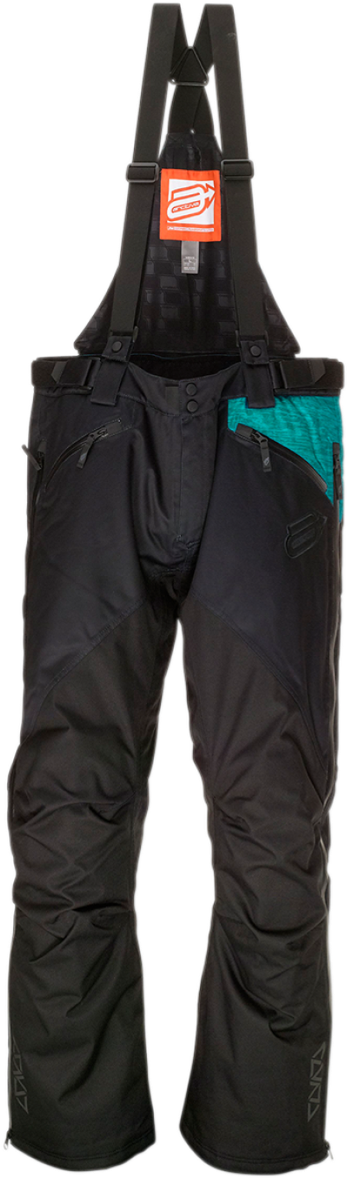 LAT48 Insulated BIB /  Черный-зеленый